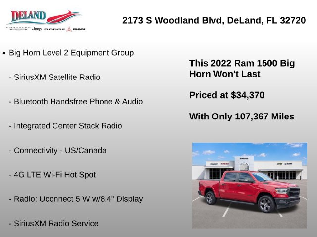 2022 RAM Ram 1500 Pickup Big Horn/Lone Star - Photo 30