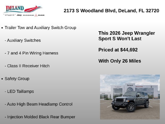 2026 Jeep Wrangler 4-Door Sport S - Photo 22