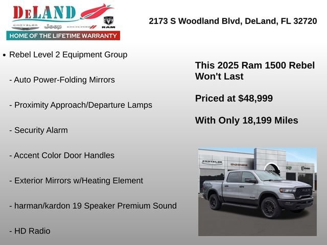 2025 RAM Ram 1500 Pickup Rebel - Photo 24