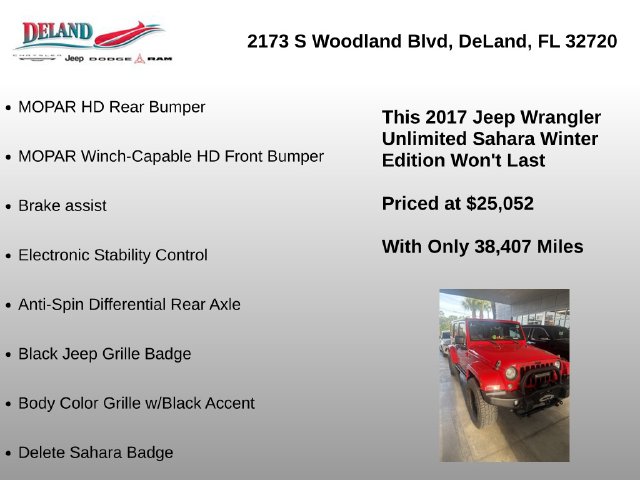 2017 Jeep Wrangler Unlimited Winter - Photo 15