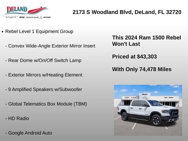 2024 RAM Ram 1500 Pickup Rebel - Photo 22