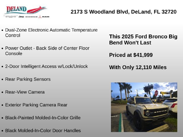 2025 Ford Bronco 4-Door Big Bend - Photo 6
