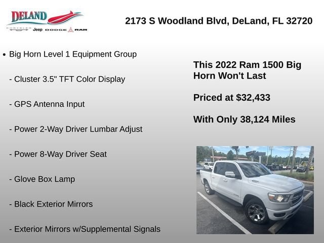 2022 RAM Ram 1500 Pickup Big Horn/Lone Star - Photo 11