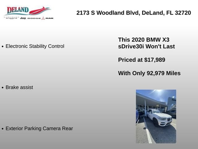 2020 BMW X3 30i - Photo 11