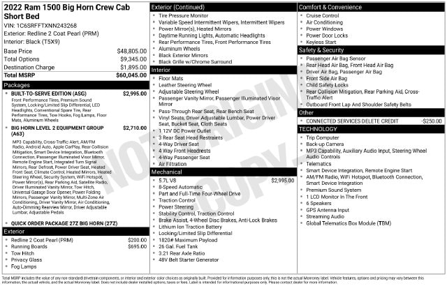 2022 RAM Ram 1500 Pickup Big Horn/Lone Star - Photo 38