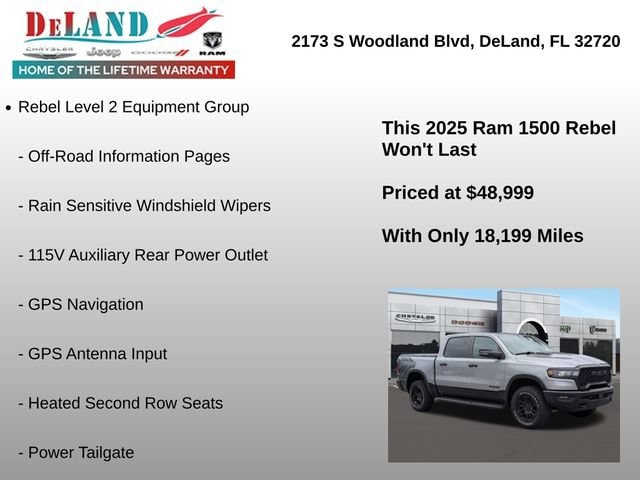 2025 RAM Ram 1500 Pickup Rebel - Photo 12