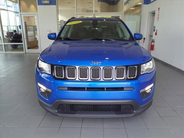 Used 2020 Jeep Compass Latitude with VIN 3C4NJDBB0LT143305 for sale in Indiana, PA