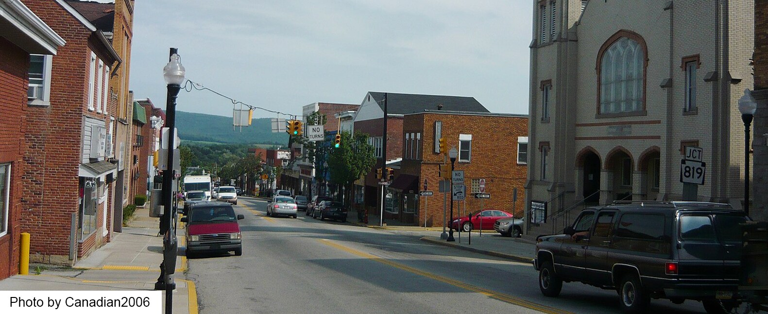 Nissan Dealer in Mt Pleasant | Photo of downtown Mt Pleasant, PA taken by Canadian2006