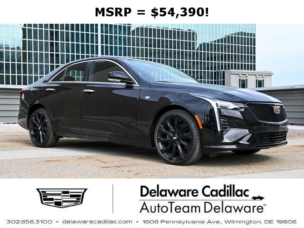 New 2025 CADILLAC CT4 Premium Luxury Sedan
