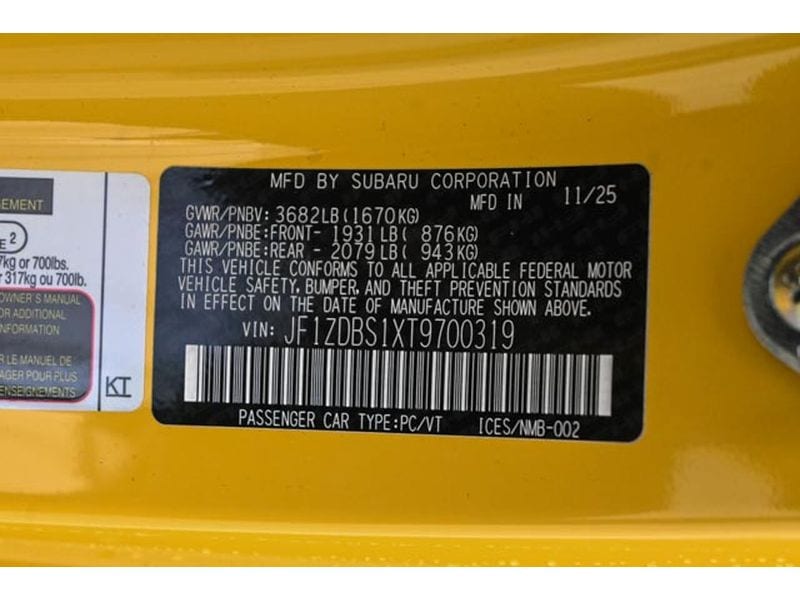 2026 Subaru BRZ Series.Yellow - Photo 28