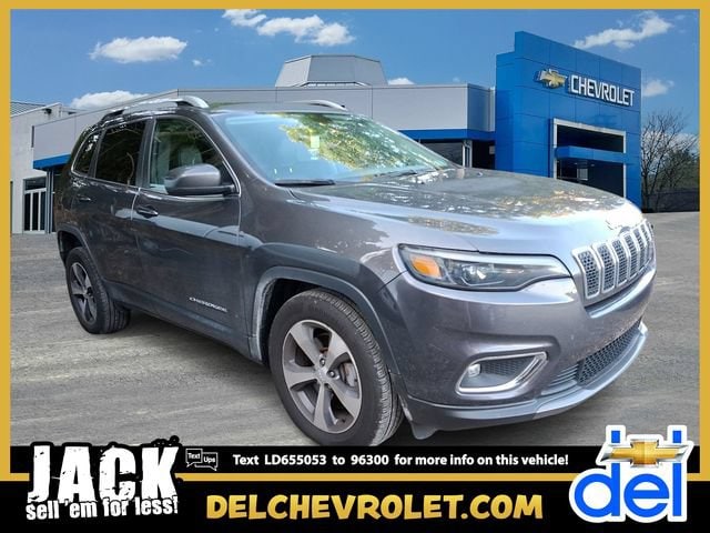 Used 2020 Jeep Cherokee Limited with VIN 1C4PJMDX7LD655053 for sale in Paoli, PA