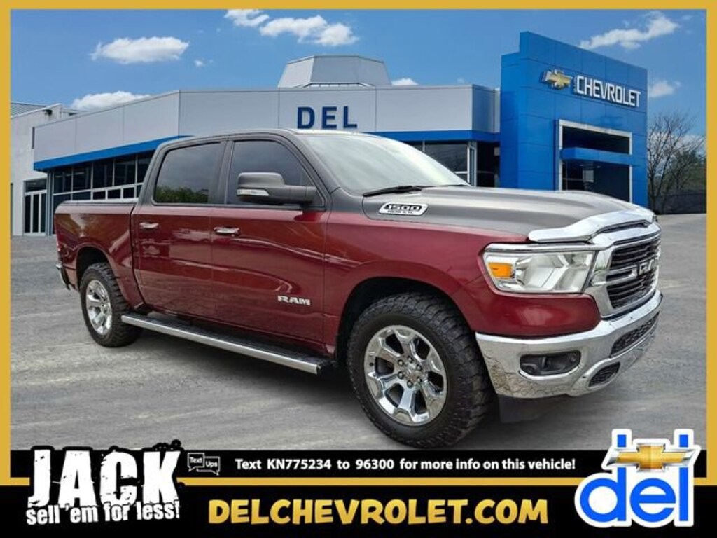 Used 2019 Ram 1500 Big Horn/Lone Star Crew Cab 4x4 57 Box Truck