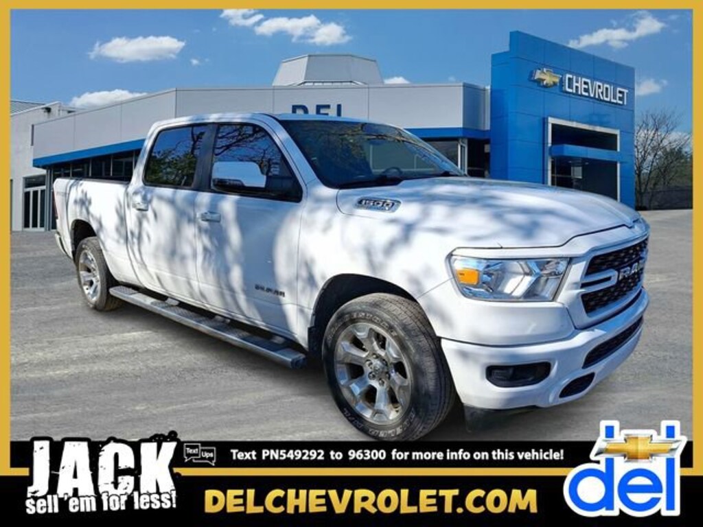 Used 2023 Ram 1500 Big Horn Crew Cab 4x4 64 Box Truck