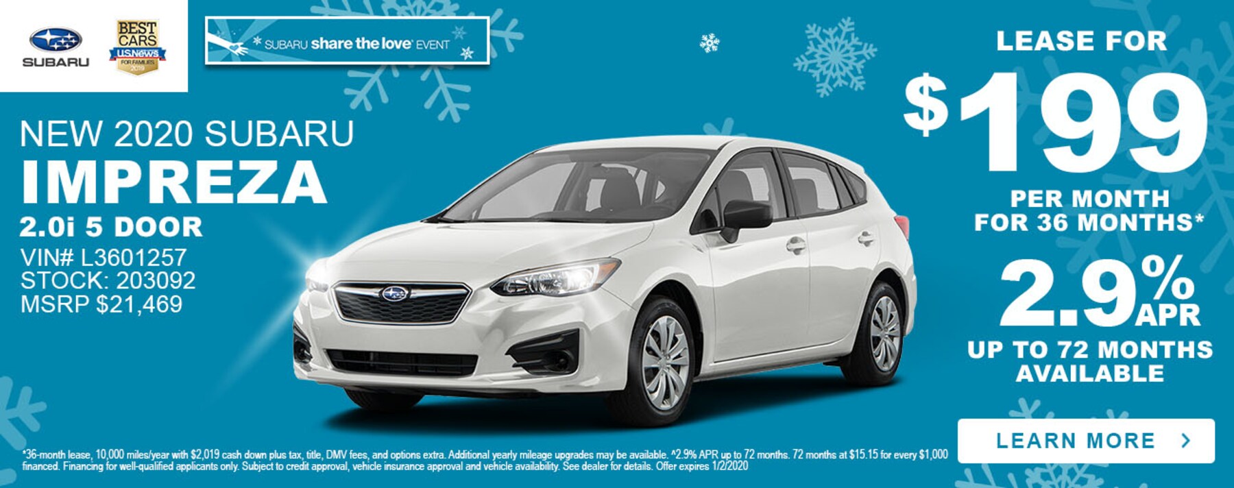 To DELLA Subaru New Subaru and Used Car Dealer in Plattsburgh, NY