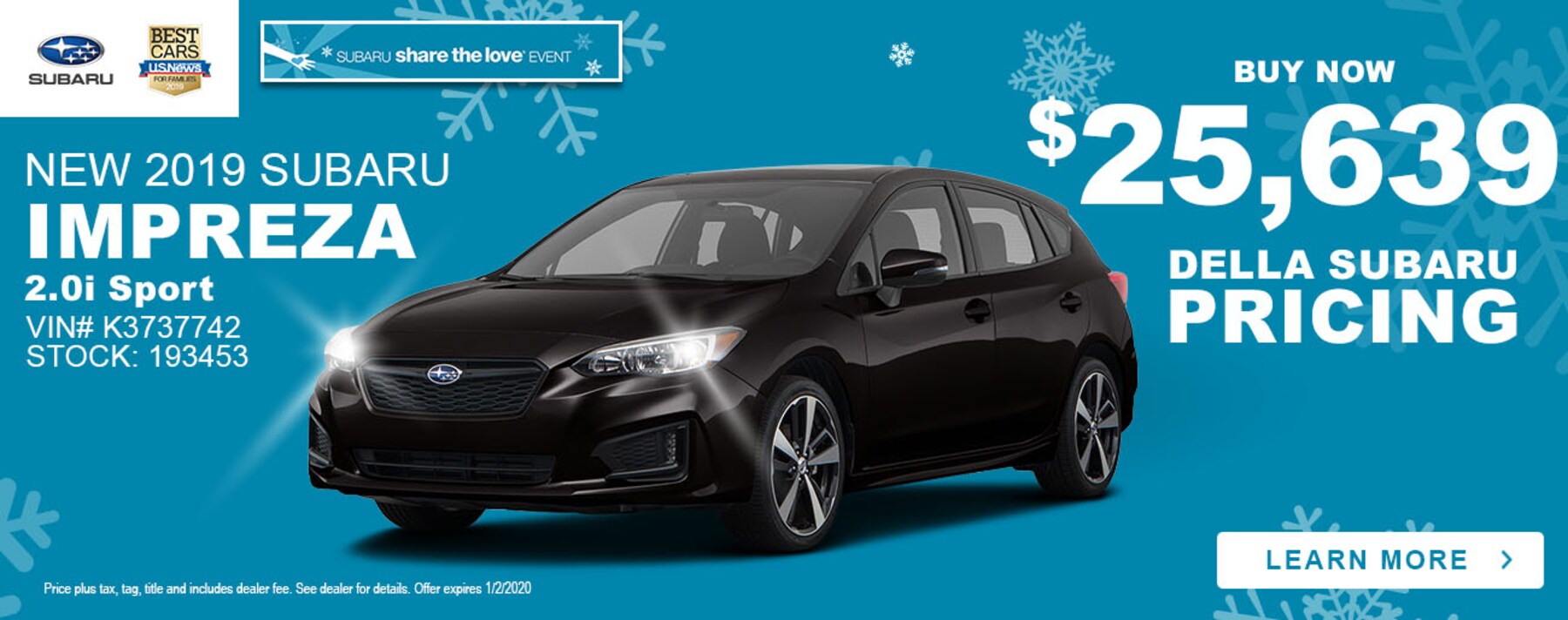 To DELLA Subaru New Subaru and Used Car Dealer in Plattsburgh, NY