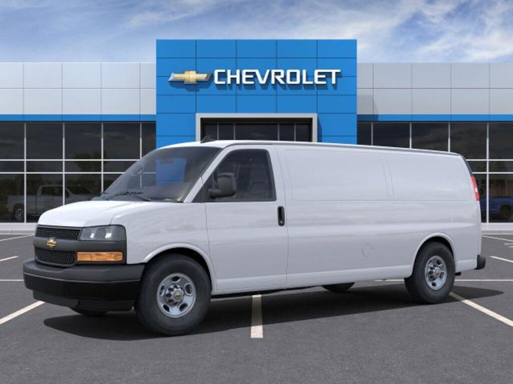 New 2025 Chevrolet Express Cargo 3500 Work Van Van Extended Cargo Van