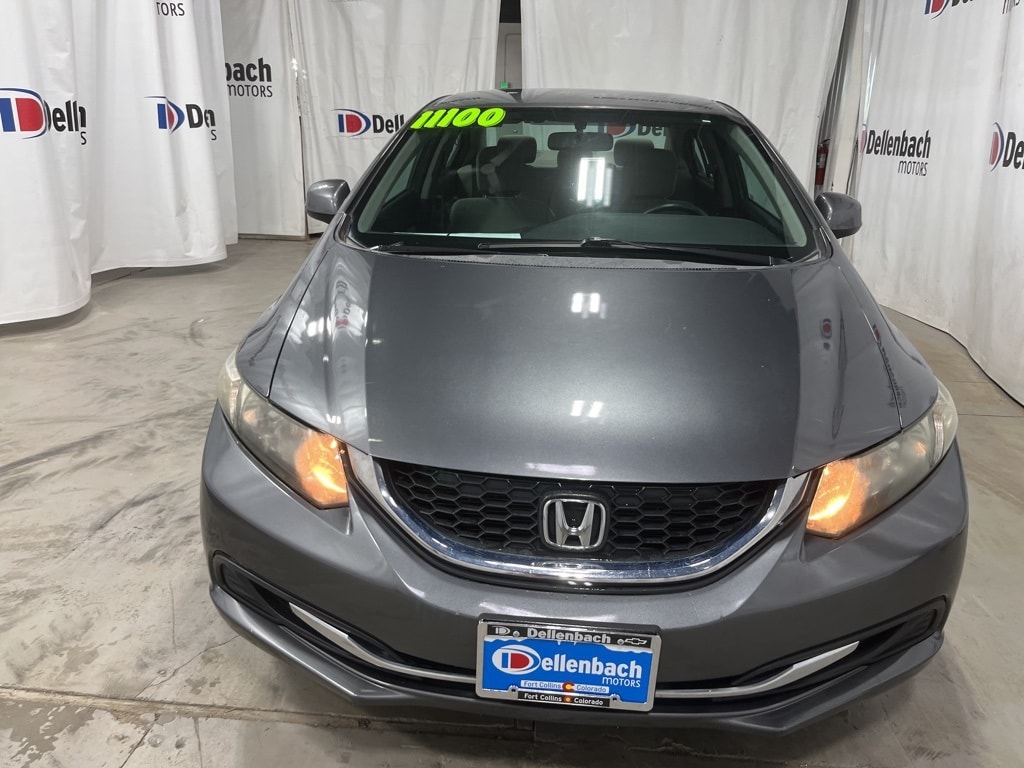 Used 2013 Honda Civic LX with VIN 2HGFB2F52DH574654 for sale in Fort Collins, CO