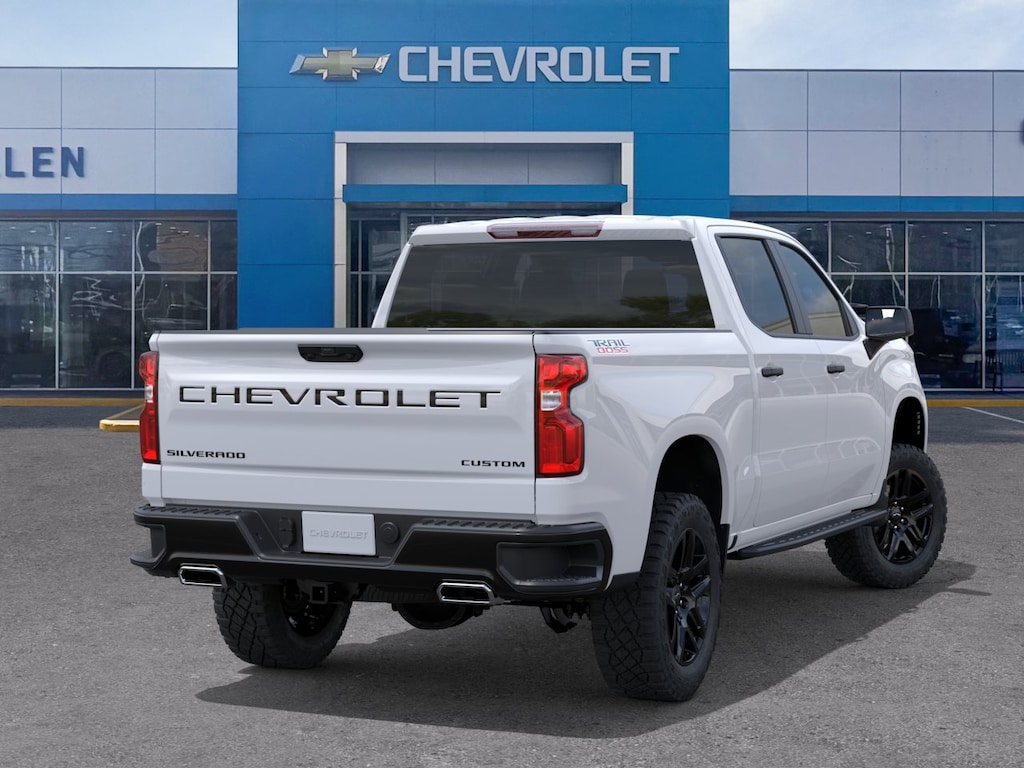 New 2026 Chevrolet Silverado 1500 Custom Trail Boss Truck