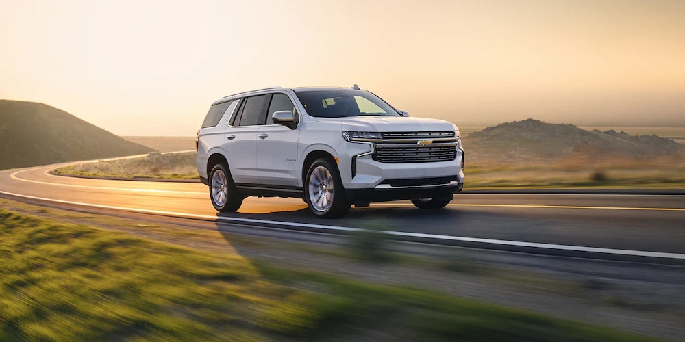 2022 Chevy Tahoe Front Angle View