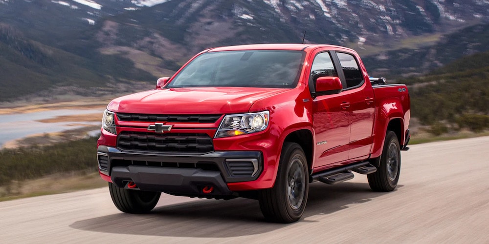2022 Chevy Colorado Front Grille View