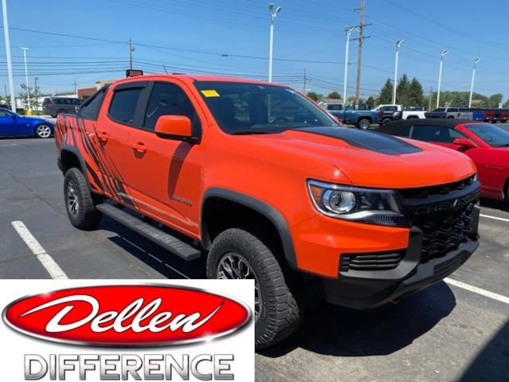 Used 2021 Chevrolet Colorado 4WD ZR2 Truck
