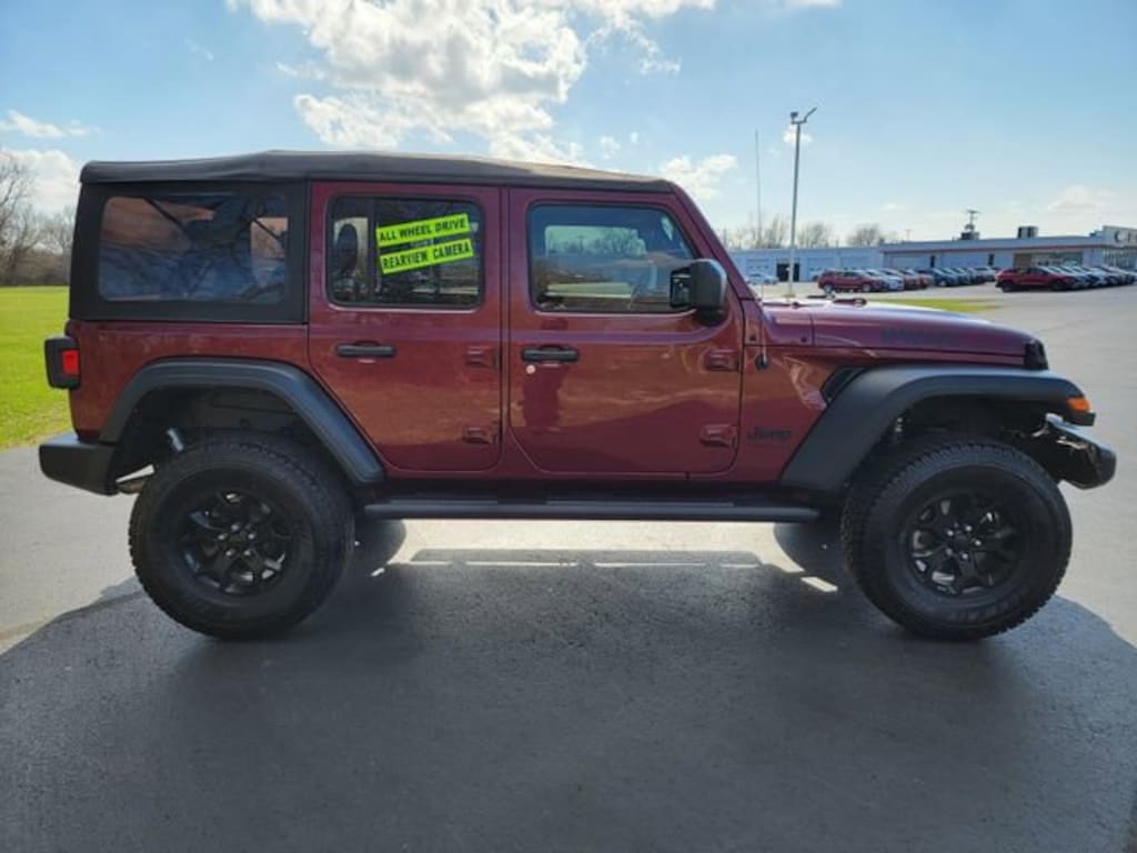 Used 2021 Jeep Wrangler Unlimited Willys Sport