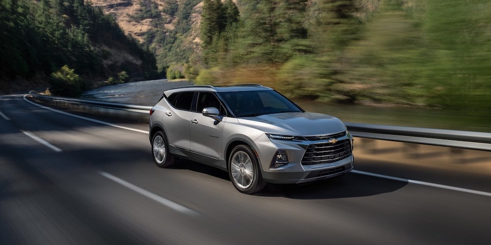 Chevrolet Blazer Front Side Angle