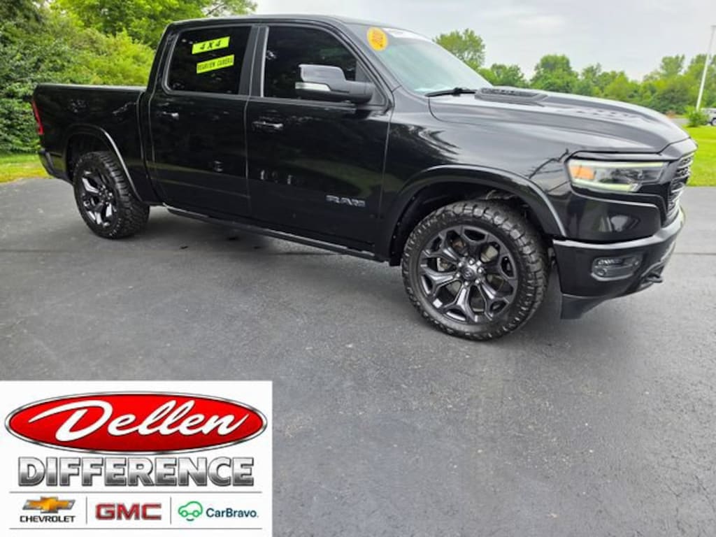 Used 2020 Ram 1500 Limited Crew Cab 4x4 57 Box Truck