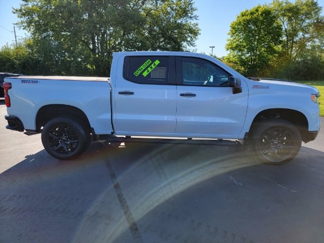 Certified 2023 Chevrolet Silverado 1500 LT Trail Boss with VIN 3GCPDFEK3PG117187 for sale in Greenfield, IN