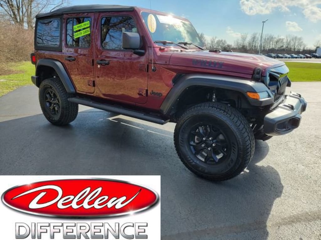 Used 2021 Jeep Wrangler Unlimited Willys Sport