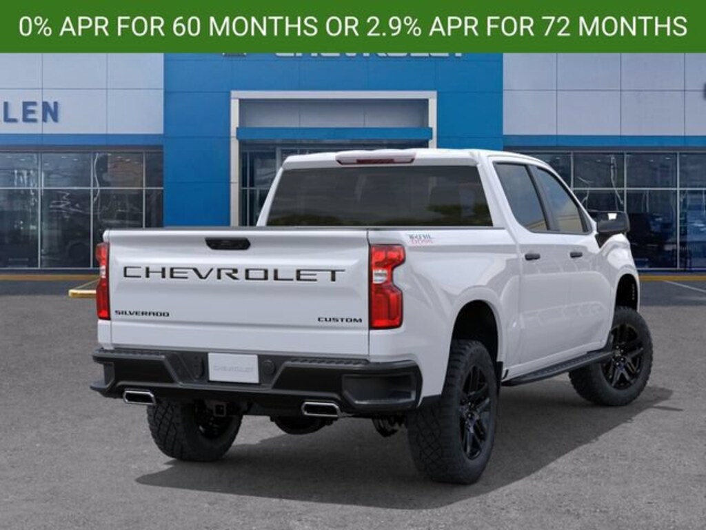 New 2026 Chevrolet Silverado 1500 Custom Trail Boss Truck