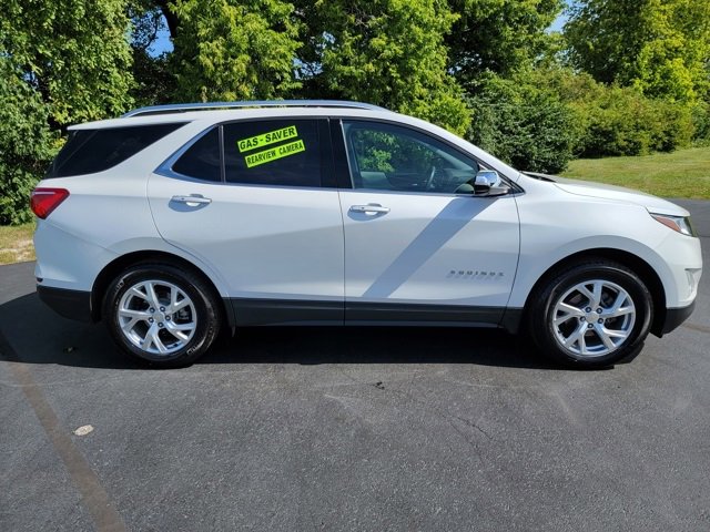 Used 2019 Chevrolet Equinox Premier with VIN 2GNAXXEV0K6285961 for sale in Greenfield, IN