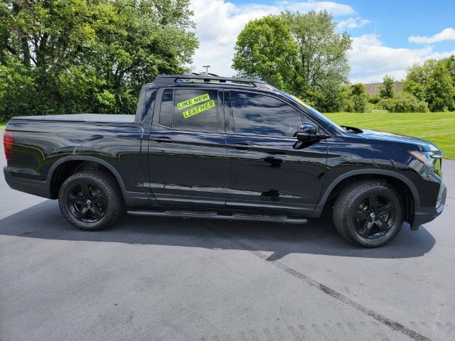 Used 2022 Honda Ridgeline Black Edition with VIN 5FPYK3F88NB016345 for sale in Greenfield, IN