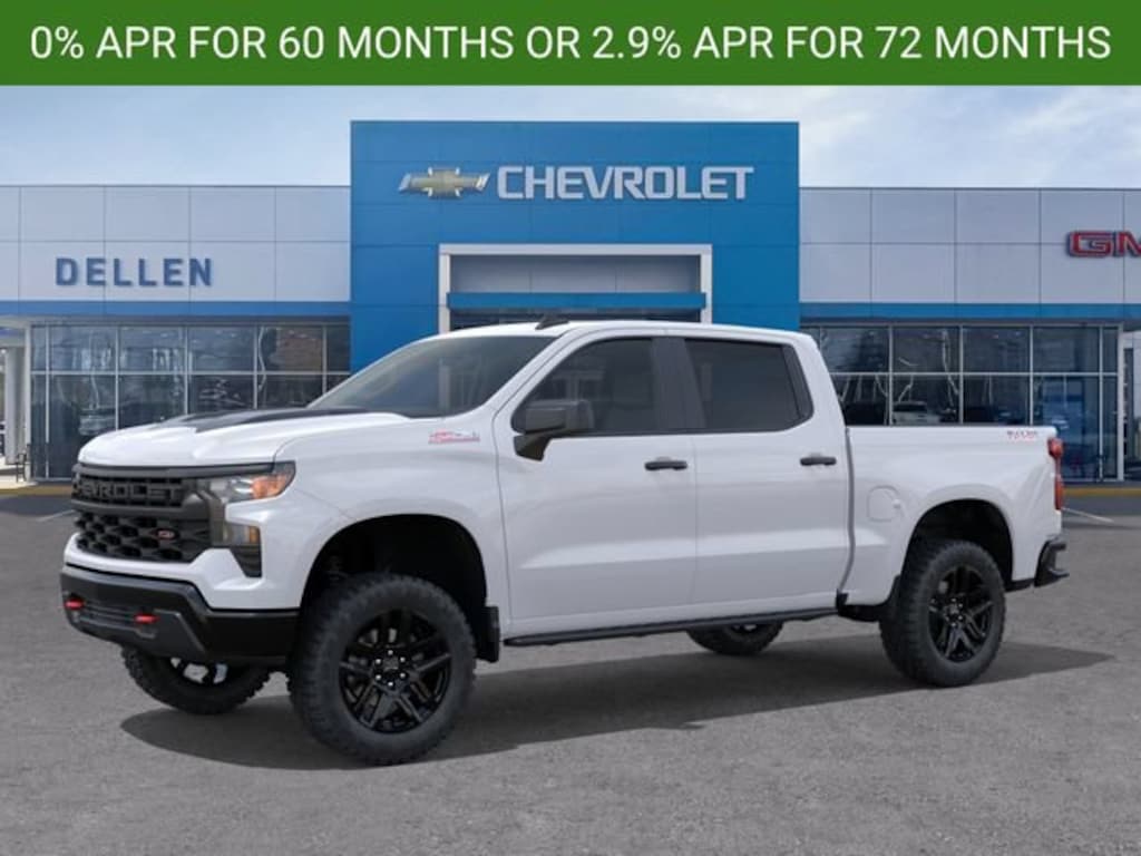 New 2026 Chevrolet Silverado 1500 Custom Trail Boss Truck