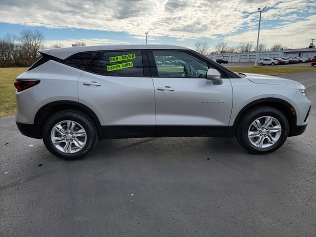 Certified 2021 Chevrolet Blazer 1LT with VIN 3GNKBBRA7MS578970 for sale in Greenfield, IN