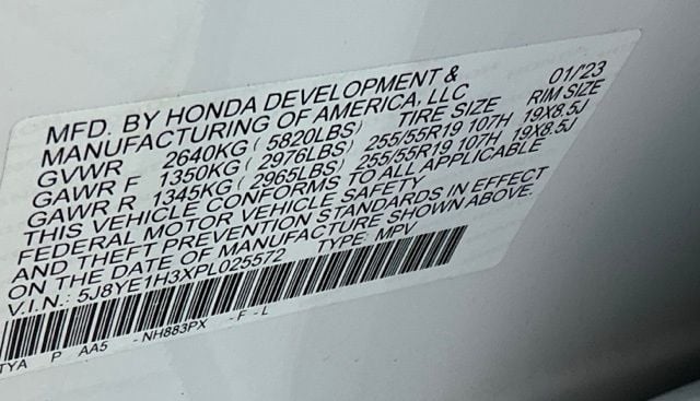 Certified Used 2023 Platinum White Pearl Acura SH-AWD image 40