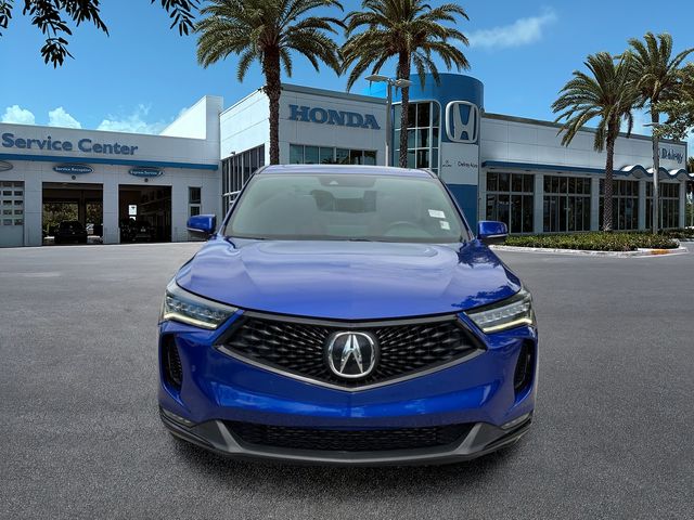 Certified Used 2022 Apex Blue Pearl Acura A-Spec Package image 3