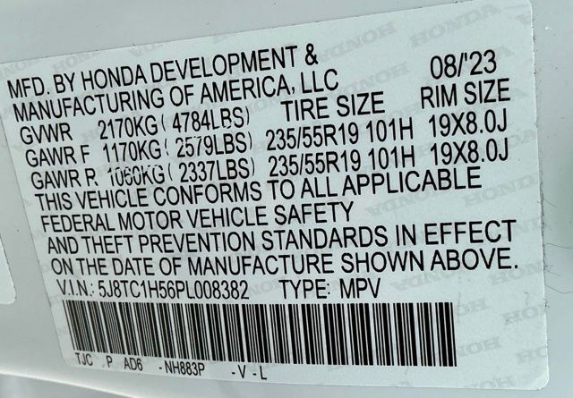 Certified Used 2023 Majestic Black Pearl Acura Technology Package image 38