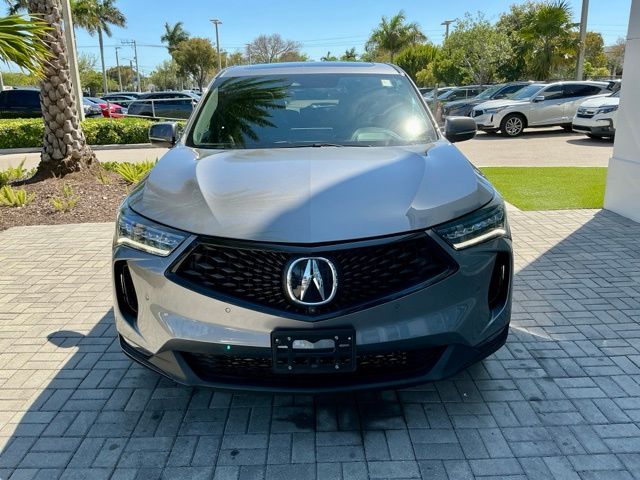 Certified Used 2023 Liquid Carbon Metallic Acura A-Spec Advance Package image 2
