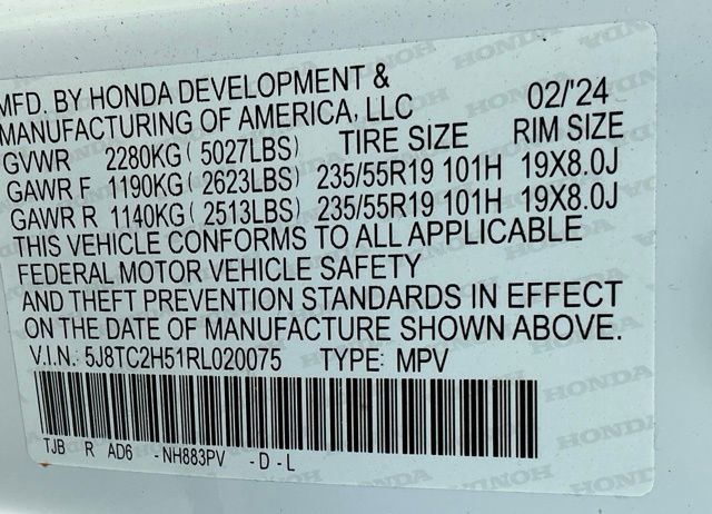 Certified Used 2024 Platinum White Pearl Acura Technology Package image 40