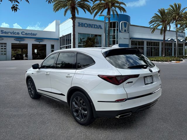 Certified Used 2023 Platinum White Pearl Acura SH-AWD A-Spec Package image 6