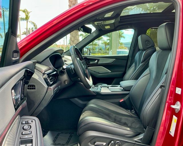 Certified Used 2023 Performance Red Pearl Acura SH-AWD A-Spec Package image 8