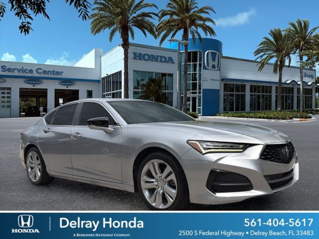 Certified 2021 Acura TLX Technology Package Sedan