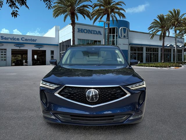 Certified Used 2023 Fathom Blue Pearl Acura FWD image 4