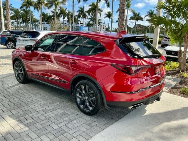 Certified Used 2023 Performance Red Pearl Acura SH-AWD A-Spec Package image 4