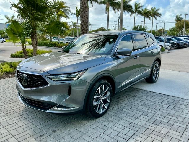 Certified Used 2023 Liquid Carbon Metallic Acura SH-AWD Technology Package image 3