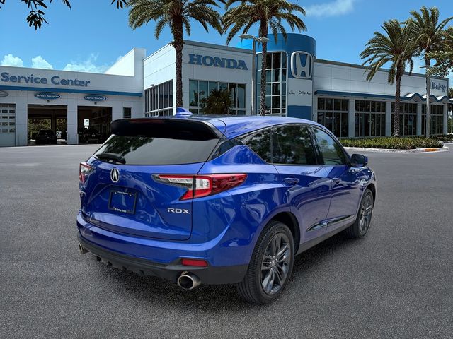 Certified Used 2022 Apex Blue Pearl Acura A-Spec Package image 8