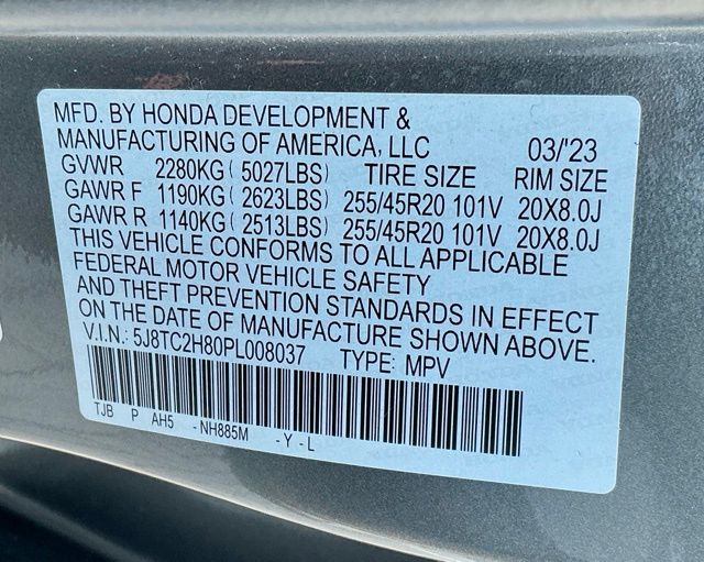 Certified Used 2023 Liquid Carbon Metallic Acura A-Spec Advance Package image 46