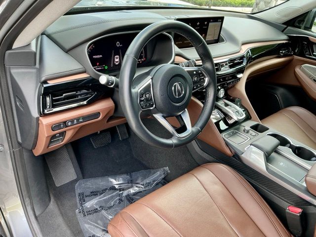 Certified Used 2023 Liquid Carbon Metallic Acura SH-AWD Technology Package image 21