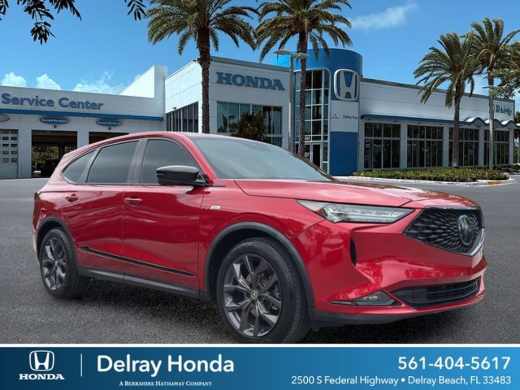 Certified 2022 Acura MDX SH-AWD with A-Spec Package SUV
